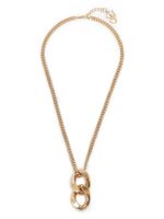 JW Anderson collier en chaine à pendentif - Or - thumbnail