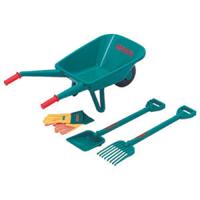 Theo Klein bosch tuinspeelset met kruiwagen speeltoestel (4-delig)