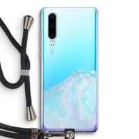 Fantasie pastel: Huawei P30 Transparant Hoesje met koord