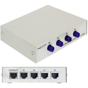 Delock 87588 Netwerk switch 4 poorten 100 MBit/s