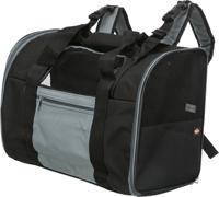 TRIXIE RUGZAK CONNOR TOT 8 KG ZWART / GRIJS 42X21X29 CM