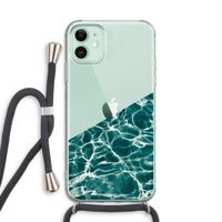 Weerkaatsing water: iPhone 11 Transparant Hoesje met koord Weerkaatsing water: iPhone 11 Transparant Hoesje met koord