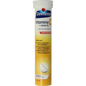 Davitamon Vitamine C & D3 bruistabletten