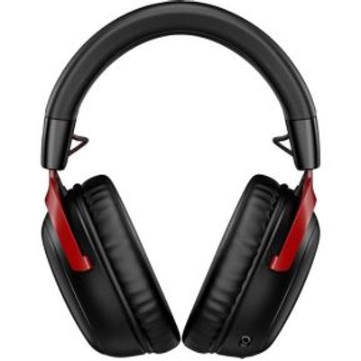 HyperX Cloud III Draadloos Zwart, Rood