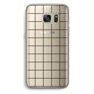 Rooster: Samsung Galaxy S7 Transparant Hoesje