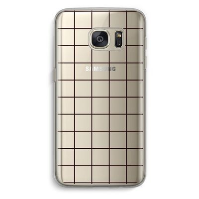 Rooster: Samsung Galaxy S7 Transparant Hoesje