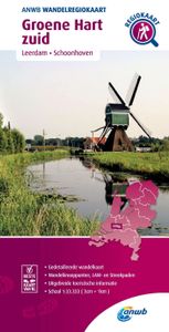 Wandelkaart Wandelregiokaart Groene Hart zuid | ANWB Media