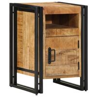Nachtkastje 40x40x59 cm Massief ruw hout Mango