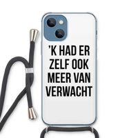 Meer verwacht: iPhone 13 Transparant Hoesje met koord Meer verwacht: iPhone 13 Transparant Hoesje met koord