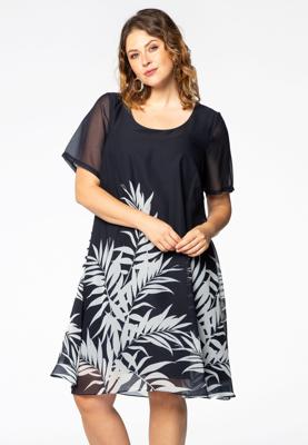 Yoek Jurk VICTORIA | Blauw | Maat 58/60