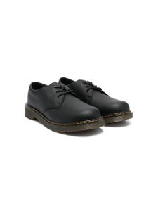 Dr. Martens Kids derbies en cuir 1461 - Noir