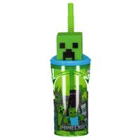 Drinkbeker met rietje Minecraft