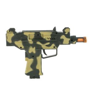 Speelgoed wapens - Uzi machinepistool - camouflage - 23 x 14 cm - plastic