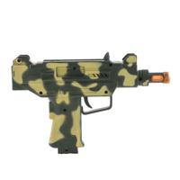 Speelgoed wapens - Uzi machinepistool - camouflage - 23 x 14 cm - plastic