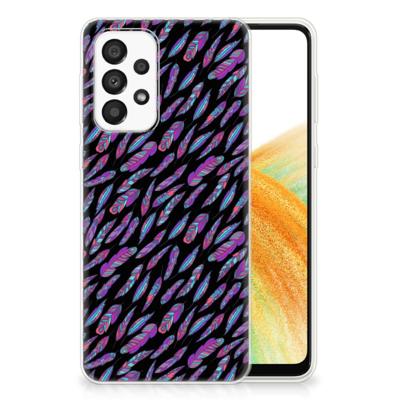 Samsung Galaxy A33 5G | TPU bumper | Feathers Color Samsung Galaxy A33 5G | TPU bumper | Feathers Color