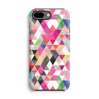 Gekleurde driehoekjes: iPhone 8 Plus Tough Case