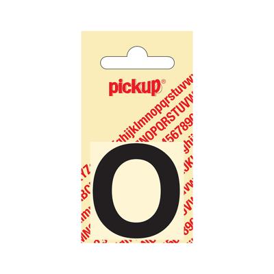 Plakletter Helvetica 40 mm zwart O Pickup - Pickup