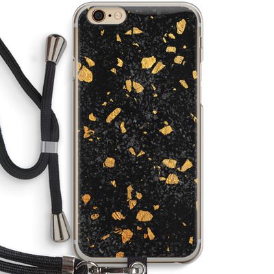 Terrazzo N°7: iPhone 6 / 6S Transparant Hoesje met koord