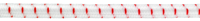 Connex Gummisnoer 4Mm W/B/R 1227 25X18 - DY2701222 Connex Gummisnoer 4Mm W/B/R 1227 25X18 - DY2701222