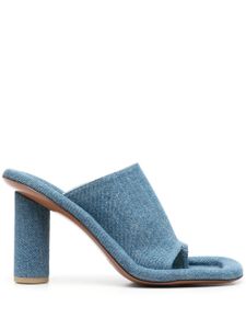 AMBUSH mules Cushion en jean - Bleu