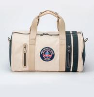 BINNENKORT: Carroll Shelby Venom Sporttas Leer en Canvas - Ecru