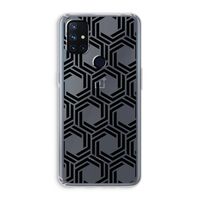 Geometrisch patroon: OnePlus Nord N10 5G Transparant Hoesje