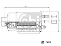 Brandstoffilter 174825