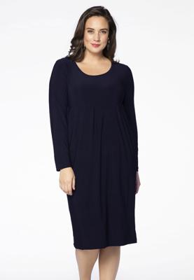 Yoek Jurk met zakken | Blauw | Maat 50/52