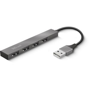 Trust Trust Halyx Aluminium 4-Port Mini USB Hub