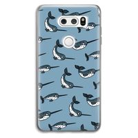 Narwhal: LG V30 Transparant Hoesje Narwhal: LG V30 Transparant Hoesje