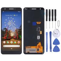 LCD-scherm en digitizer volledige montage voor Google pixel 3a (zwart)
