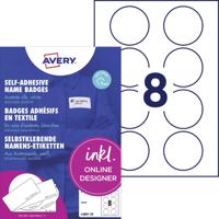 Avery-Zweckform L4881-20 Naamplaatje Kennzeichnungsetiketten (b x h) 65 mm x 65 mm 160 stuk(s)