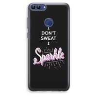 Sparkle quote: Huawei P Smart (2018) Transparant Hoesje
