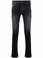 Jacob Cohën jean skinny à taille basse - Noir