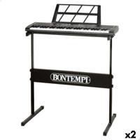 Elektronische piano Bontempi 68 x 88 x 38 cm (2 Stuks)