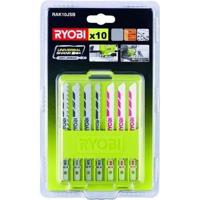 RYOBI Box 10 bladen voor decoupeerzaag 102 mm