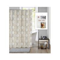 Dutch House douchegordijn brest 180x200 cm bruin