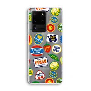 Fruitsticker: Samsung Galaxy S20 Ultra Transparant Hoesje