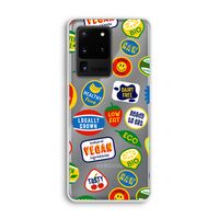 Fruitsticker: Samsung Galaxy S20 Ultra Transparant Hoesje
