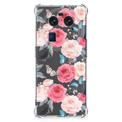 OPPO Find X6 Case Butterfly Roses OPPO Find X6 Case Butterfly Roses