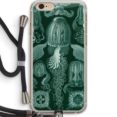 Haeckel Cubomedusae: iPhone 6 PLUS / 6S PLUS Transparant Hoesje met koord