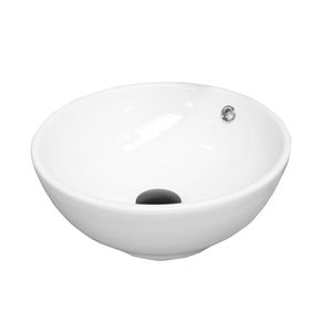 Waskom BWS Salt 40cm Rond Porselein Wit