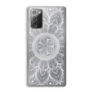Roses Are Red: Samsung Galaxy Note 20 / Note 20 5G Transparant Hoesje