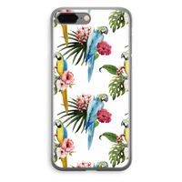 Kleurrijke papegaaien: iPhone 8 Plus Transparant Hoesje