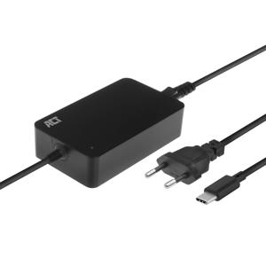 ACT Connectivity USB-C laptoplader met Power Delivery profielen 65W oplader
