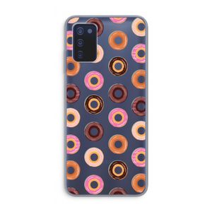 Donuts: Samsung Galaxy A03s Transparant Hoesje