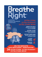 Breathe Right Neusstrips Extra Sterk