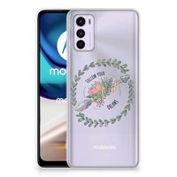 Motorola Moto G42 Telefoonhoesje met Naam Boho Dreams