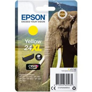 Epson C13T24344012 8.7ml 740pagina's Geel inktcartridge