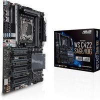 ASUS WS C422 SAGE/10G Intel® C422 LGA 2066 (Socket R4) CEB server-/werkstationmoederbord - thumbnail